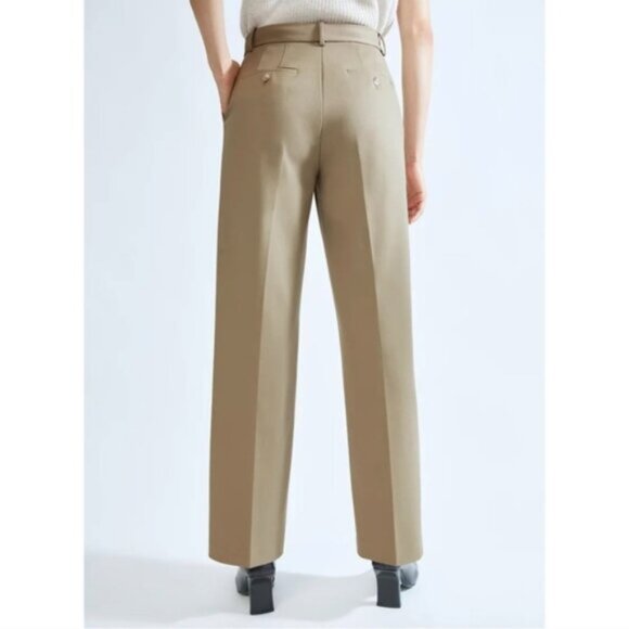 Aritzia Pants - Aritzia Tan Agency Pant size 4